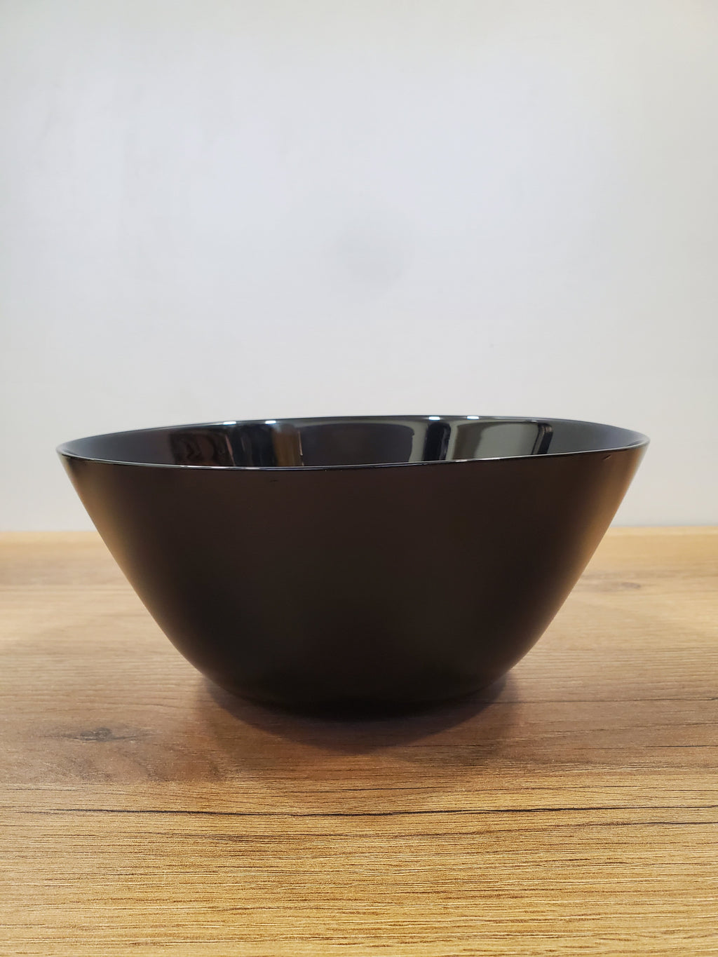 Plain Black 6 1/4" Inch Marble All Purpose Bowl - 6-Piece Set (BNMW625)