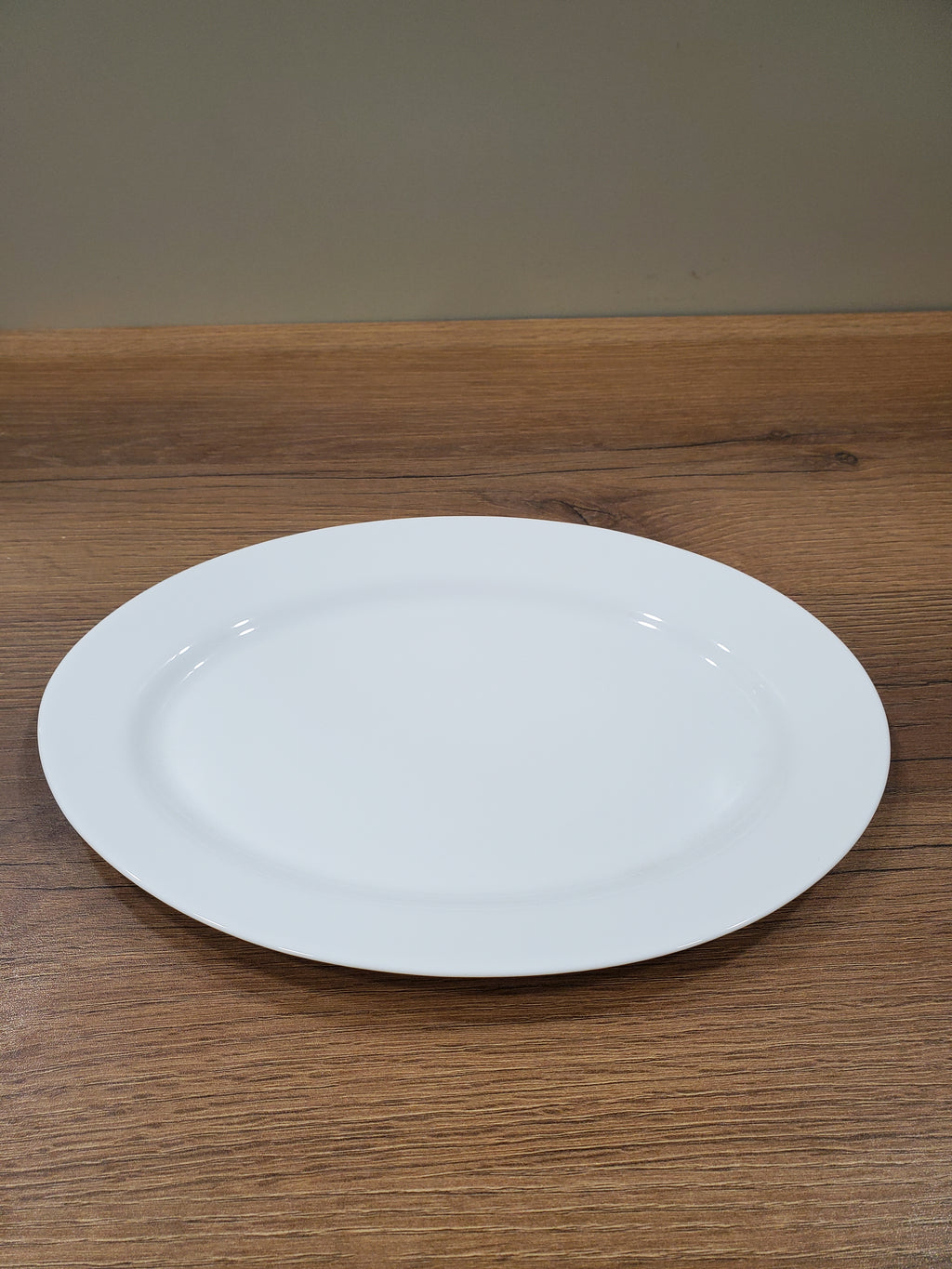 Plain White 12" Marble Small Dish - 1-Piece (NRYP120)