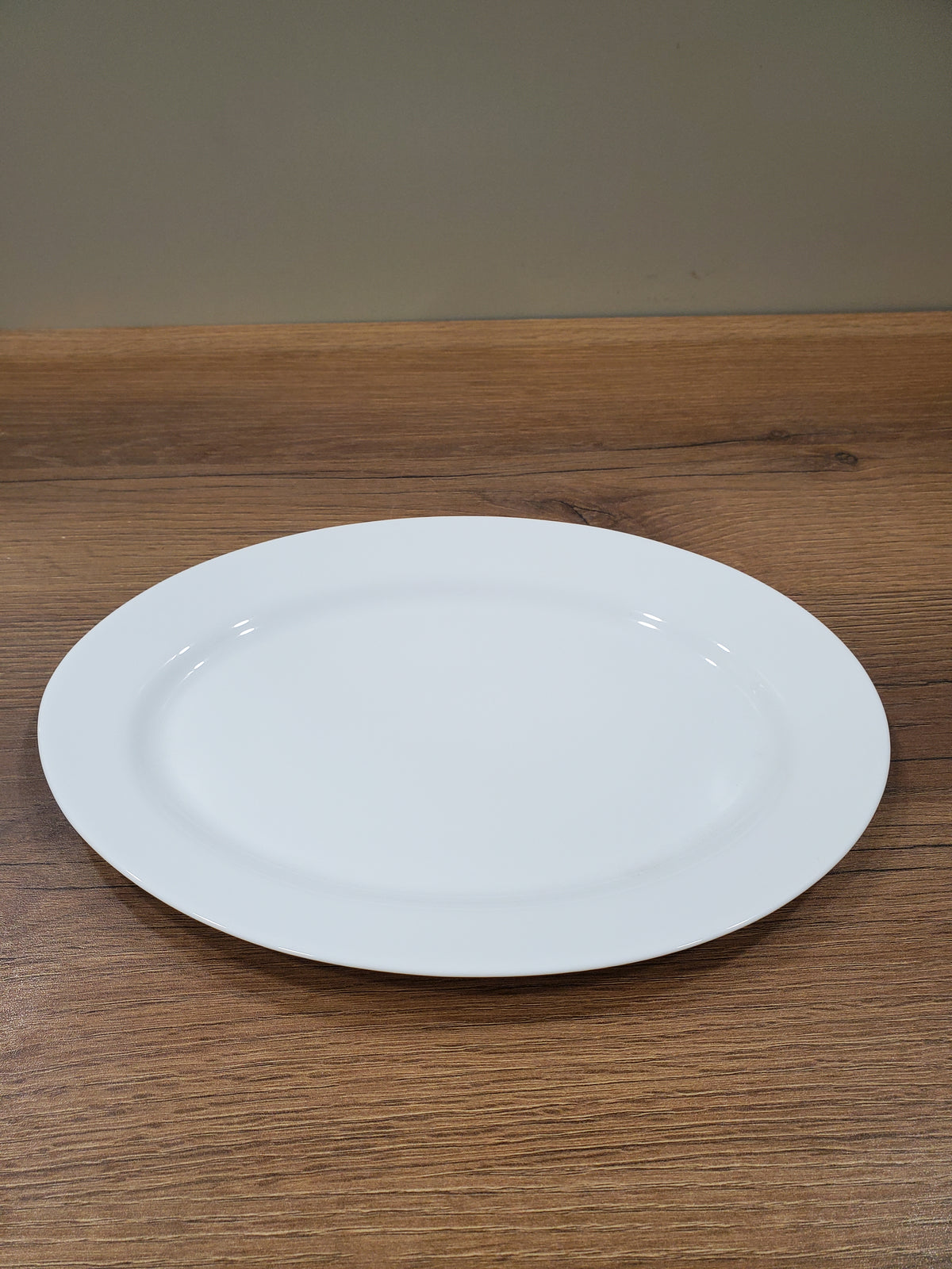 Plain White 12" Marble Small Dish - 1-Piece (NRYP120)