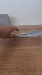 Modern Grey Silicone Kitchen Tool Set with Wooden Handles (WT015)