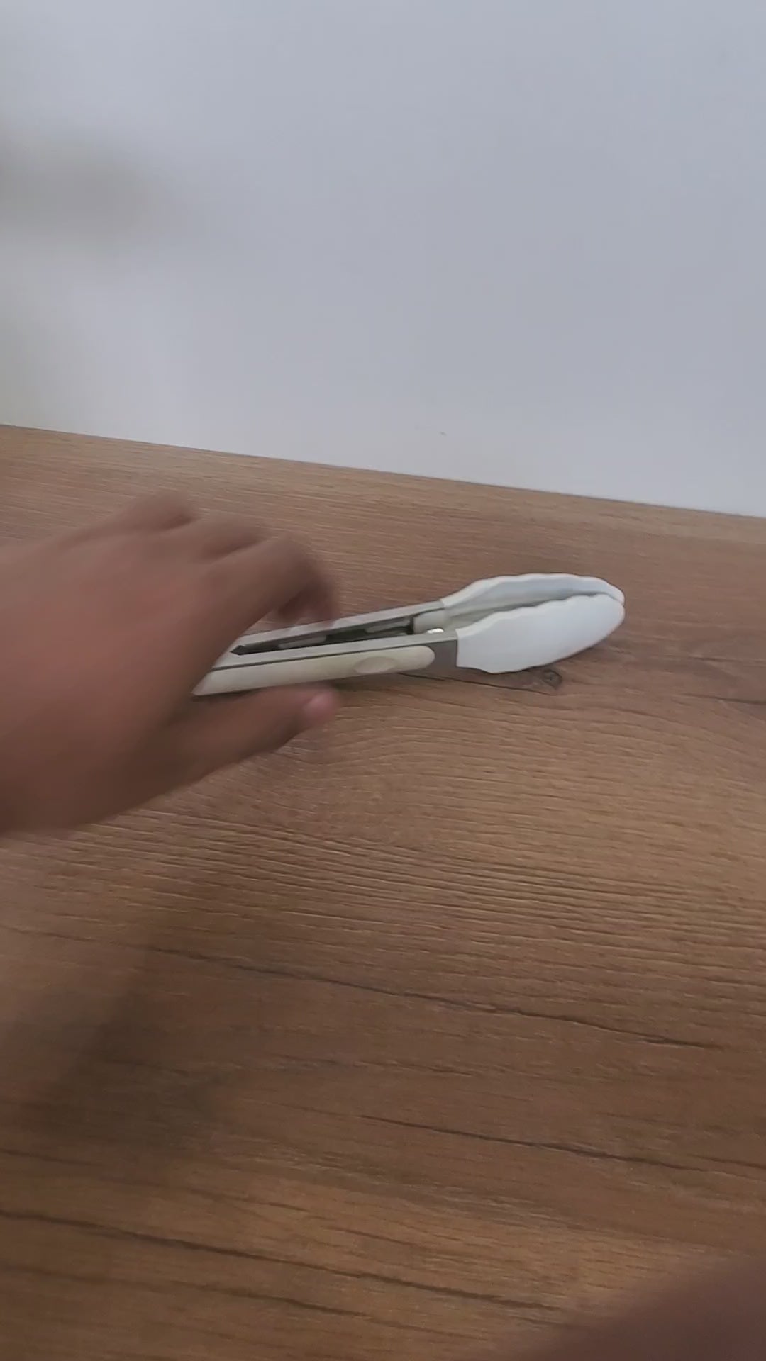 Premium Ivory Silicone Kitchen Utensil Set with Wooden Handles (WT013)